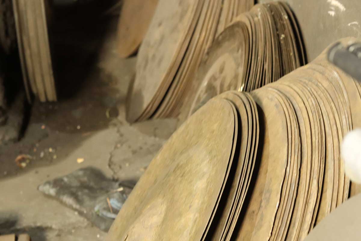 Lagring av cymbalene