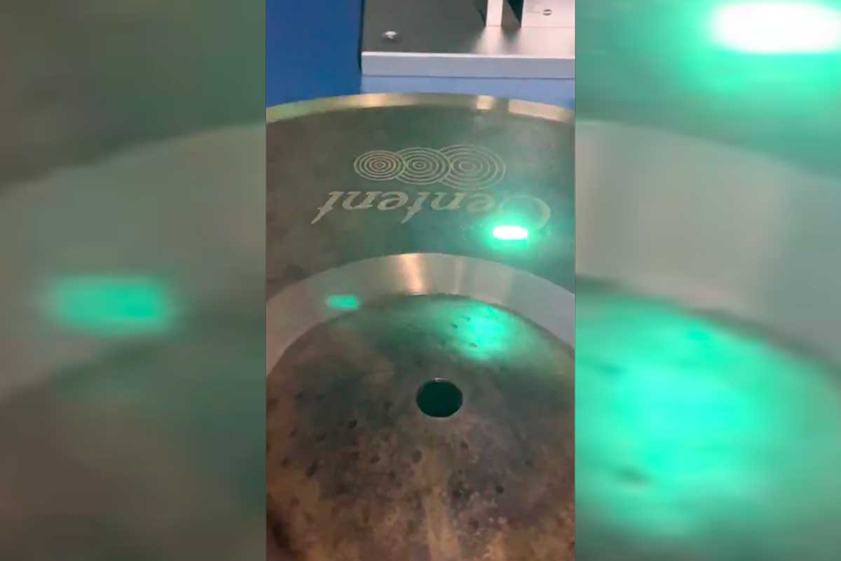 Lasering av cymbalen